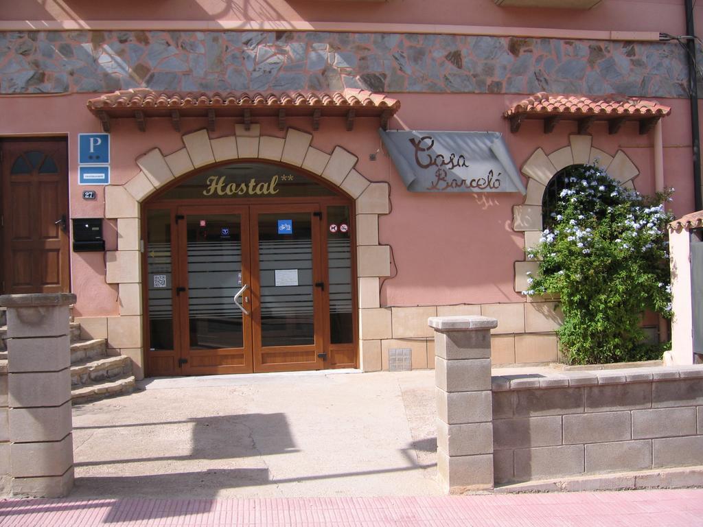 Hostal Casa Barcelo Horta de San Joan Kültér fotó